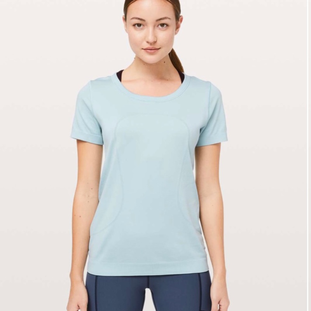 Lululemon Swiftly Relaxed Short Sleeve Blue 6